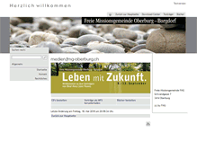 Tablet Screenshot of medien.fmg-oberburg.ch